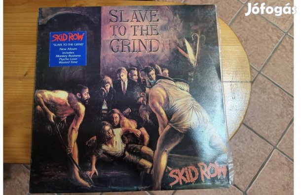 Skid Row Slave To The Grind bakelit hanglemez eladó