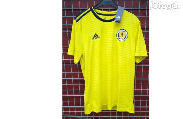 Skócia válogatott sárga eredeti adidas mez (L)