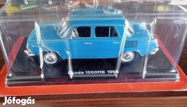 Skoda 1000MB lengyel sorbol kisauto modell 1/24 Eladó