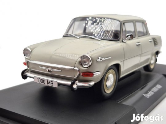 Skoda 1000 MB - világosszürke - MCG - 1:18