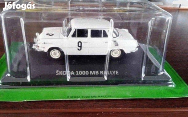 Skoda 1000 MB rally kisauto modell 1/43 Eladó