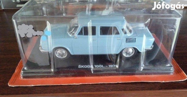 Skoda 100L "Lengyel sorozat" kisauto modell 1/24 Eladó