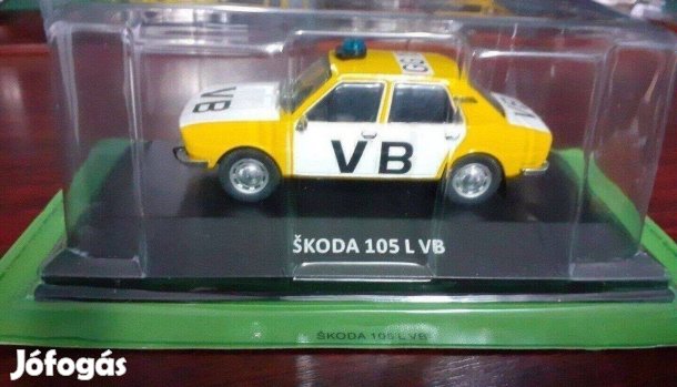 Skoda 105L VB kisauto modell 1/43 Eladó
