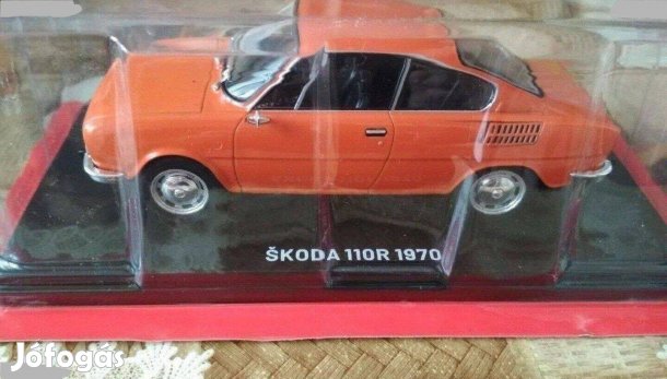 Skoda 110R roman sorbol kisauto modell 1/24 Eladó
