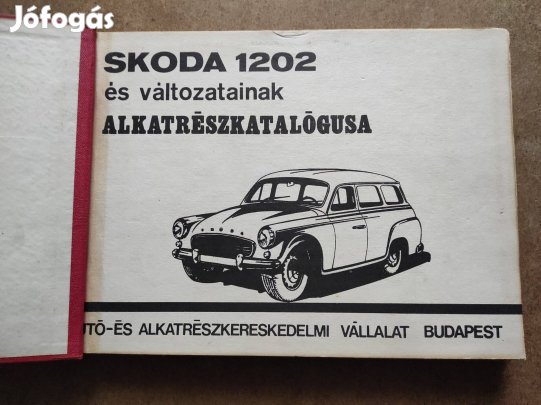 Skoda 1202 alkatrészkatalógus