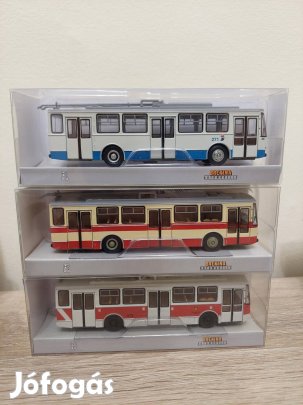 Skoda 14Tr trolibusz modellek 1:87