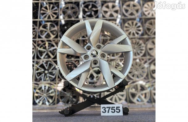 Skoda 17 gyári alufelni felni, 5x112, Octavia (3755)