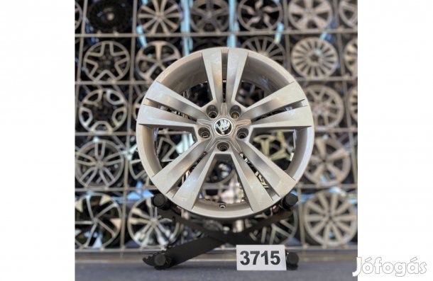 Skoda 18 gyári alufelni felni, 5x112, Kodiaq Octavia (3715)