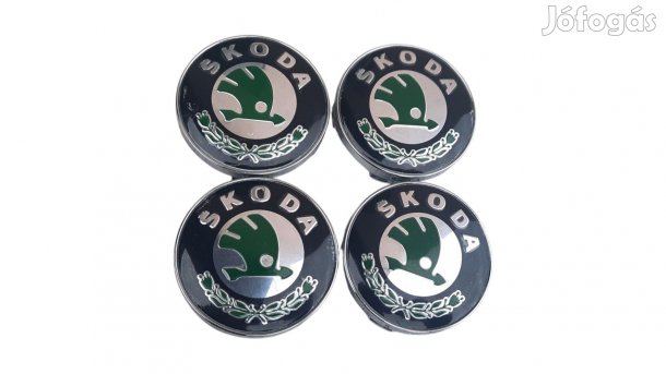 Skoda 56mm felni díszkupak közép felnikupak kerékagy kupak