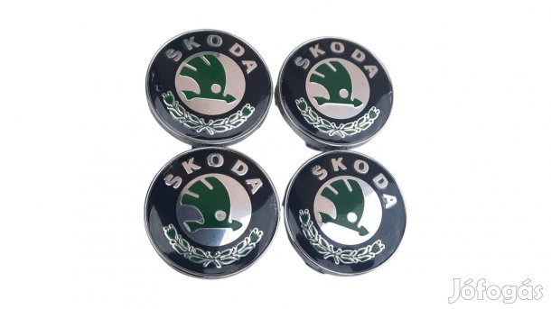 Skoda 60mm felni díszkupak közép felnikupak kerékagy kupak