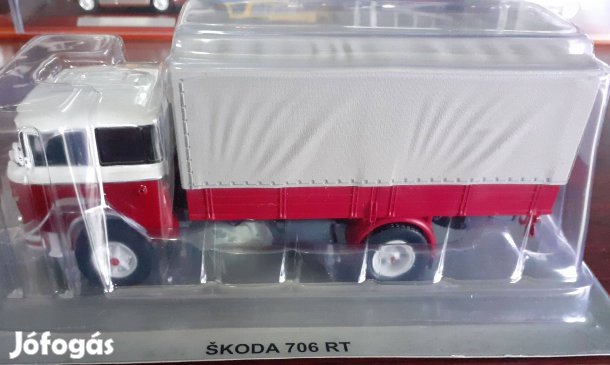 Skoda 706 RT "Lengyel TGK DEA" kisauto modell 1/43 Eladó