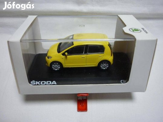 Skoda Citigo kisautó 1:43, modell, makett