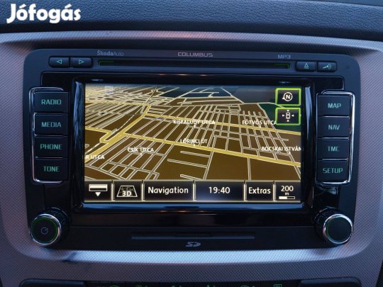 Skoda Columbus gyári fejegység navi RNS510 RNS 510
