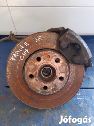 Skoda Fabia 06- Jobb Első Csonkállvány Kerékaggyal + Féknyereg