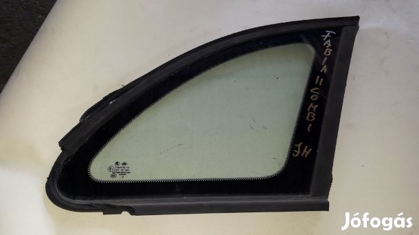 Skoda Fabia 06- Jobb Hátsó Fix Ablaküveg