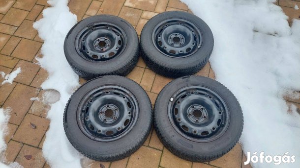 Skoda Fabia 14 colos acélfelni gumival eladó!