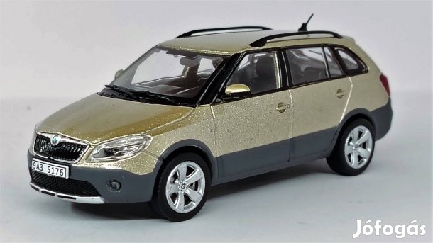 Skoda Fabia 2 Combi Scout modellautó 1:43 új bontatlan eladó
