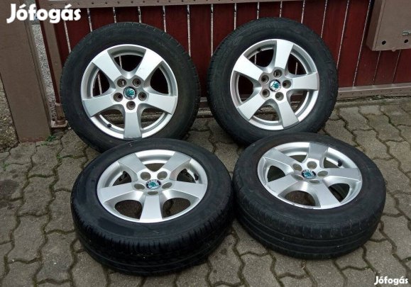 Skoda Fabia Alufelni Felni 5x100 14 R14 185/60 14" Nyári Gumi
