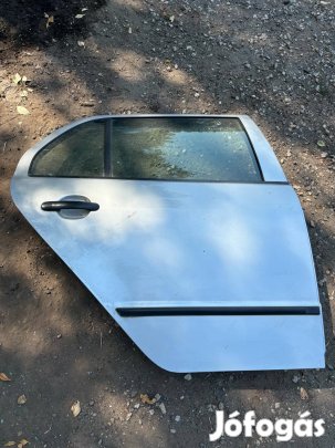 Skoda Fabia I jobb hátsó ajtó ezüst 