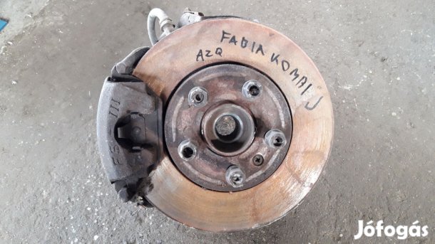 Skoda Fabia Jobb Első Csonkállvány Kerékaggyal + Féknyereg