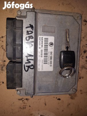 Skoda Fabia Motorvezérlő / ECU Szett