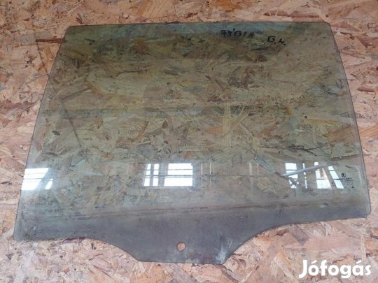 Skoda Fabia (1999-2007) Bal Hátsó Ajtó Üveg