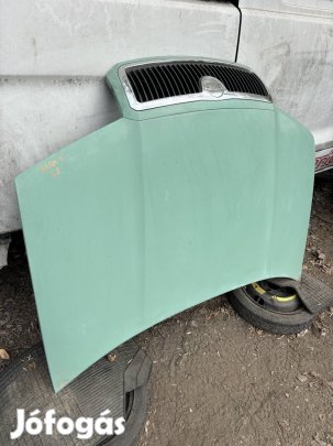 Skoda Fabia mk1 motorháztető géptető pisztácia zöld 