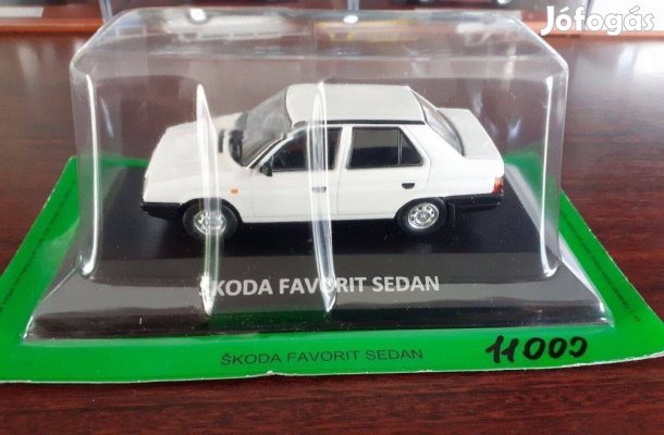 Skoda Favorit sedan kisauto modell 1/43 Eladó