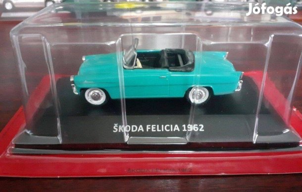 Skoda Felicia cabrio 1962 kisauto modell 1/43 Eladó