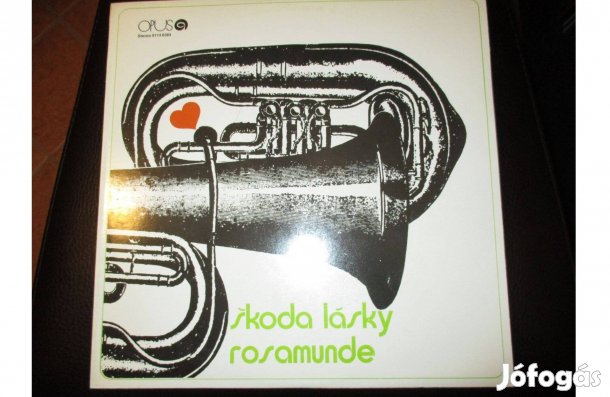 Skoda Lásky Rosamunde bakelit hanglemez eladó