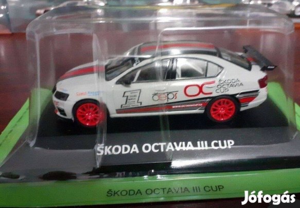 Skoda Octavia III CUP kisauto modell 1/43 Eladó