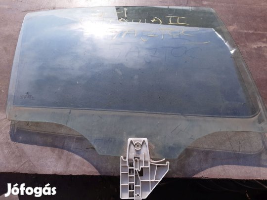 Skoda Octavia II Jobb Hátsó Lejáró Ablaküveg