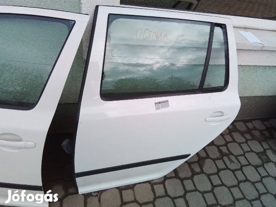 Skoda Octavia II. 2004-2012 Kombi hátsó ajtó 29000.-ft
