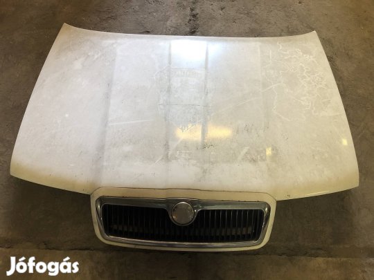 Skoda Octavia I 1 motorháztető géptető fehér 