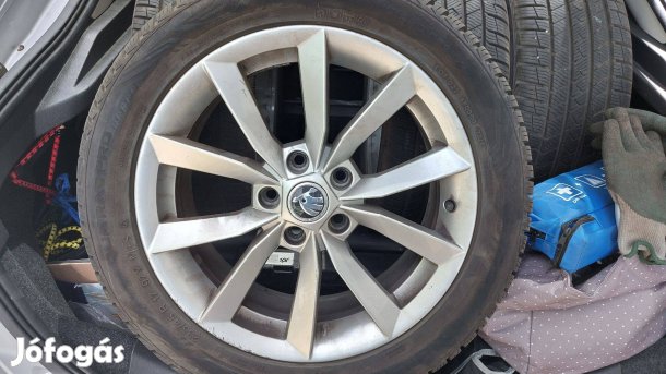 Skoda Octavia Superb VW Golf Passat négyévszakos alufelni garnitúra