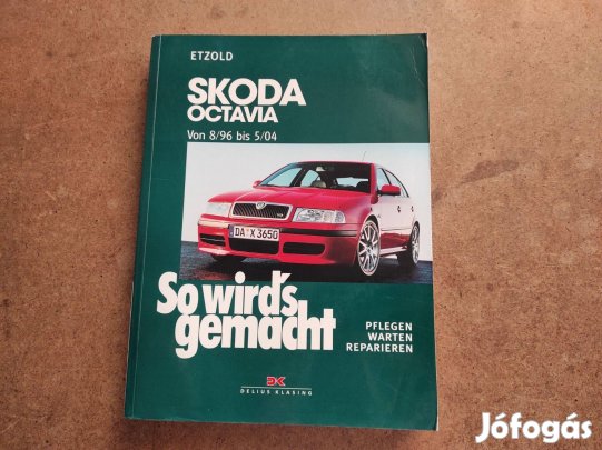 Skoda Octavia javítási karbantartási könyv