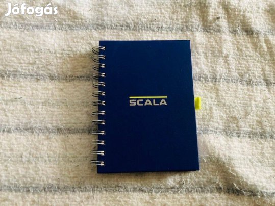Skoda Scala jegyzetfüzet