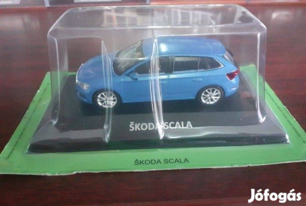 Skoda Scala kisauto modell 1/43 Eladó