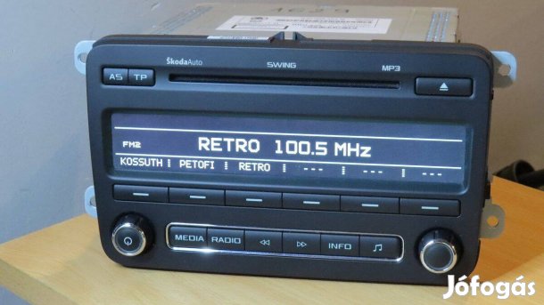 Skoda Swing Fabia Roomster gyári cd rádió