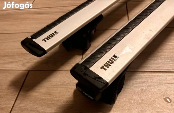 Skoda Thule Wingbar 127cm rúd + Thule 757 tetőkorlátos tetőcsomagtartó