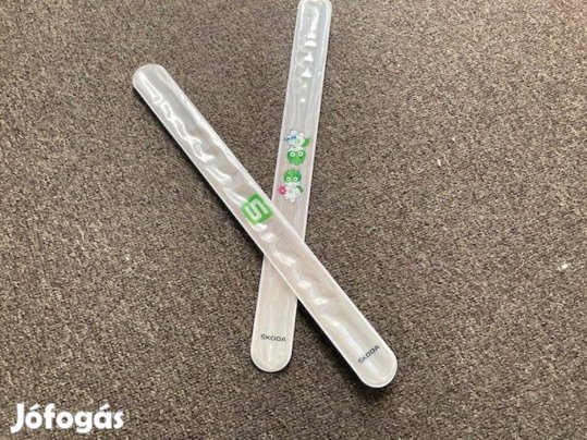 Skoda biciklis, kerékpár fényvisszaverő csík lábra