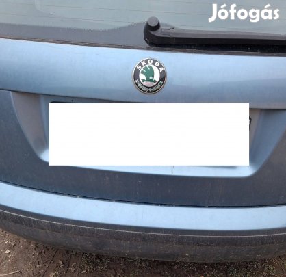 Skoda embléma zöld régi modell 88-78mm Ívelt ZFK