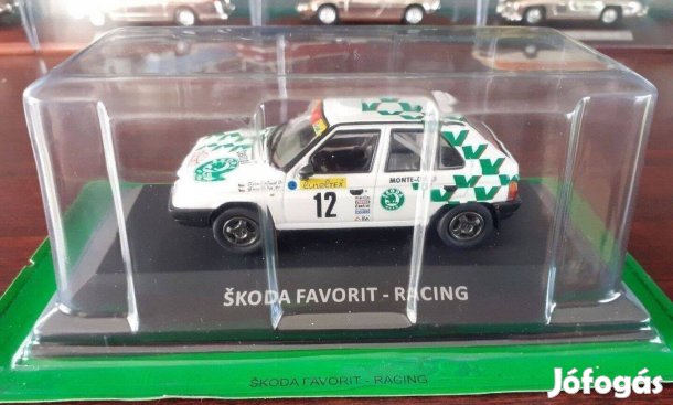 Skoda favorit racing kisauto modell 1/43 Eladó