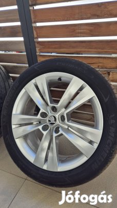 Skoda gyári alufelni eladó 18"