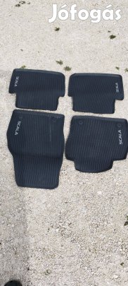 Skoda gyári gumiszőnyeg
