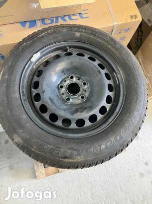 Skoda gyári lemezfelni téligumi szett eladó