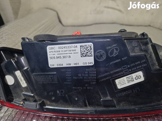 Skoda octavia 4 full led hátsó lámpa