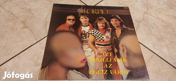 Skorpió Azt beszéli bakelit hanglemez
