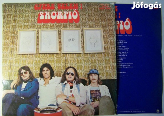 Skorpió: Gyere velem! (EX állapotú LP, inzerttel)