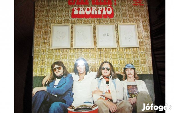 Skorpió bakelit hanglemezek eladók